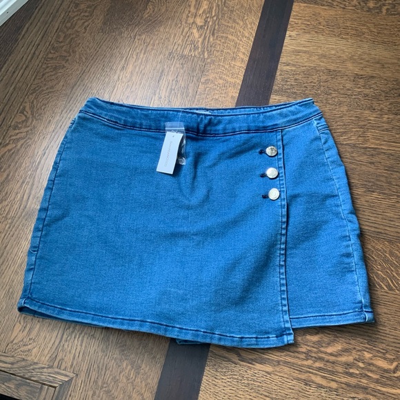 SANFRANCISCO Denim Skort Shorts Skirt Women’s Size Large BRAND NEW Regular - Picture 8 of 13